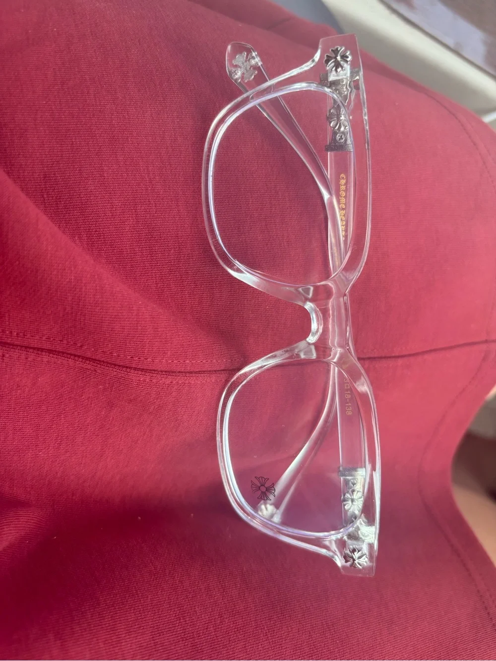 Chrome hearts Clear Eyeglasses - Transparent